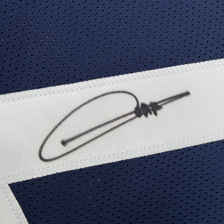 Autographed/Signed Arnold Ebiketie Penn State Blue College Jersey JSA COA