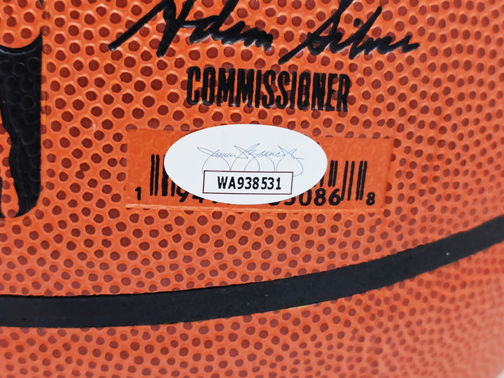 Larry Bird Signed Authentic Series I/O Indoor/Outdoor Basketball Celtics JSA