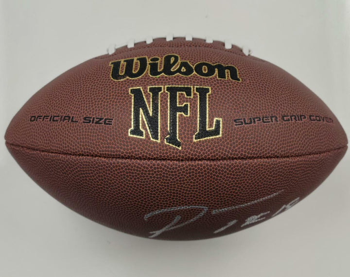 Diontae Johnson signed Wilson NFL Football Steelers Autograph B~ Beckett BAS COA