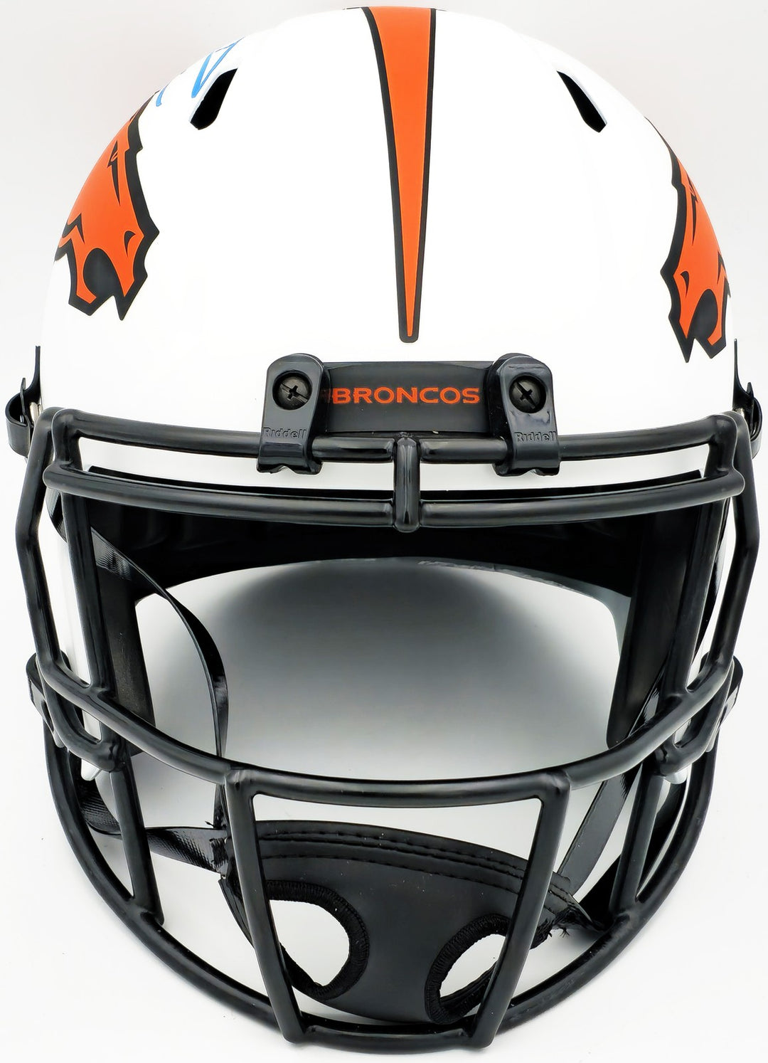 Russell Wilson Auto Broncos Lunar Eclipse White Full Size Rep Helmet Fanatics