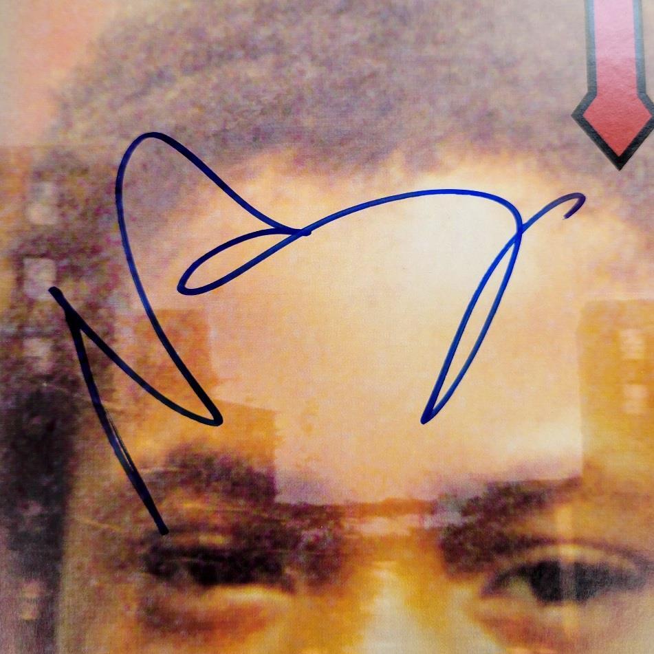 NAS Nasir Jones signed illmatic vinyl record album cover ~ BAS Beckett Holo