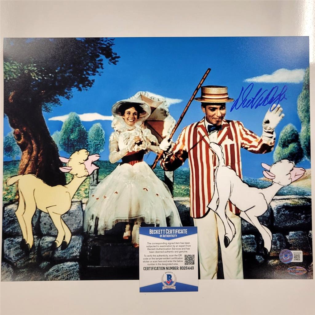 Dick Van Dyke signed Mary Poppins 11x14 photo #10 autograph ~ Beckett BAS COA