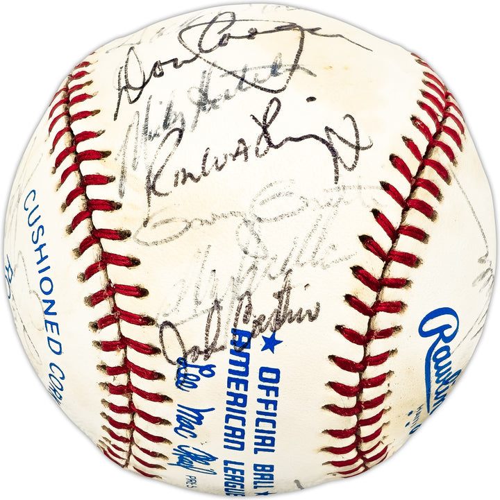 1982 Minnesota Twins Team Signed Official AL Baseball With 29 Signatures
