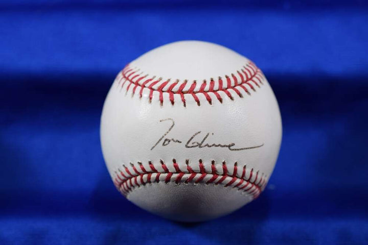 Tom Glavine PSA DNA Autographed Major League OML Signed Baseball Braves