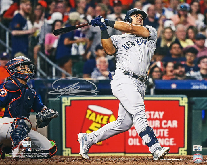 Jasson Dominguez Signed 16x20 Photo New York Yankees Fanatics & MLB Holo