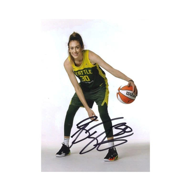 Breanna Stewart Seattle Storm Autographed 5x7 Pose Photograph (CX Auth)