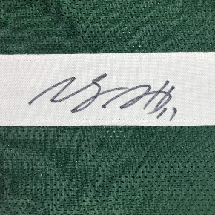 Autographed/Signed DAVANTE ADAMS Green Bay Green Jersey JSA COA Auto