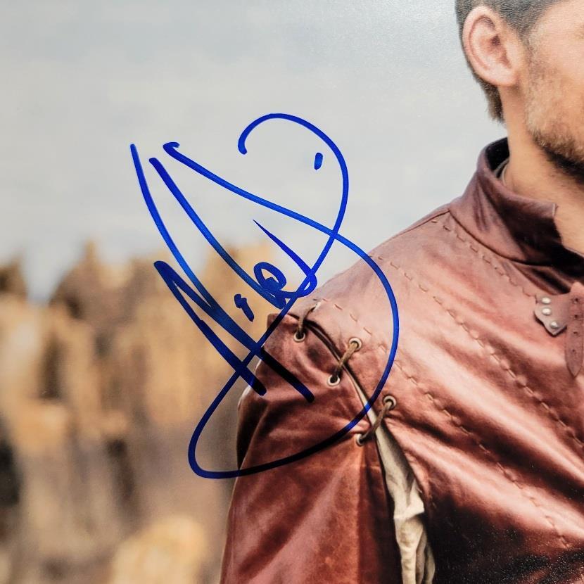 Nikolaj Coster-Waldau signed Game of Thrones 11x14 photo autograph Beckett BAS