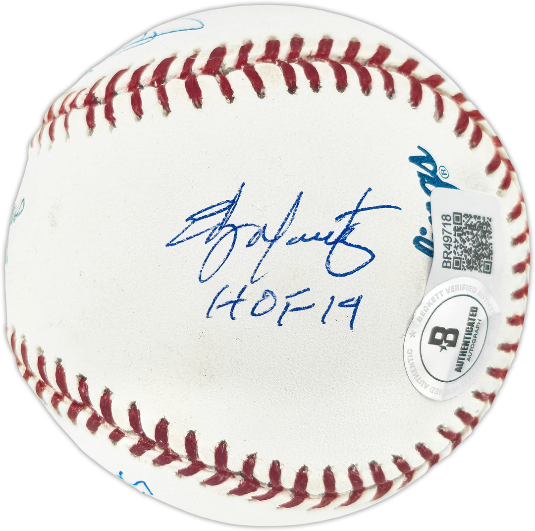 Mariners HOFrs Auto MLB Baseball 5 Sigs Ken Griffey Jr. & Dave Niehaus Beckett