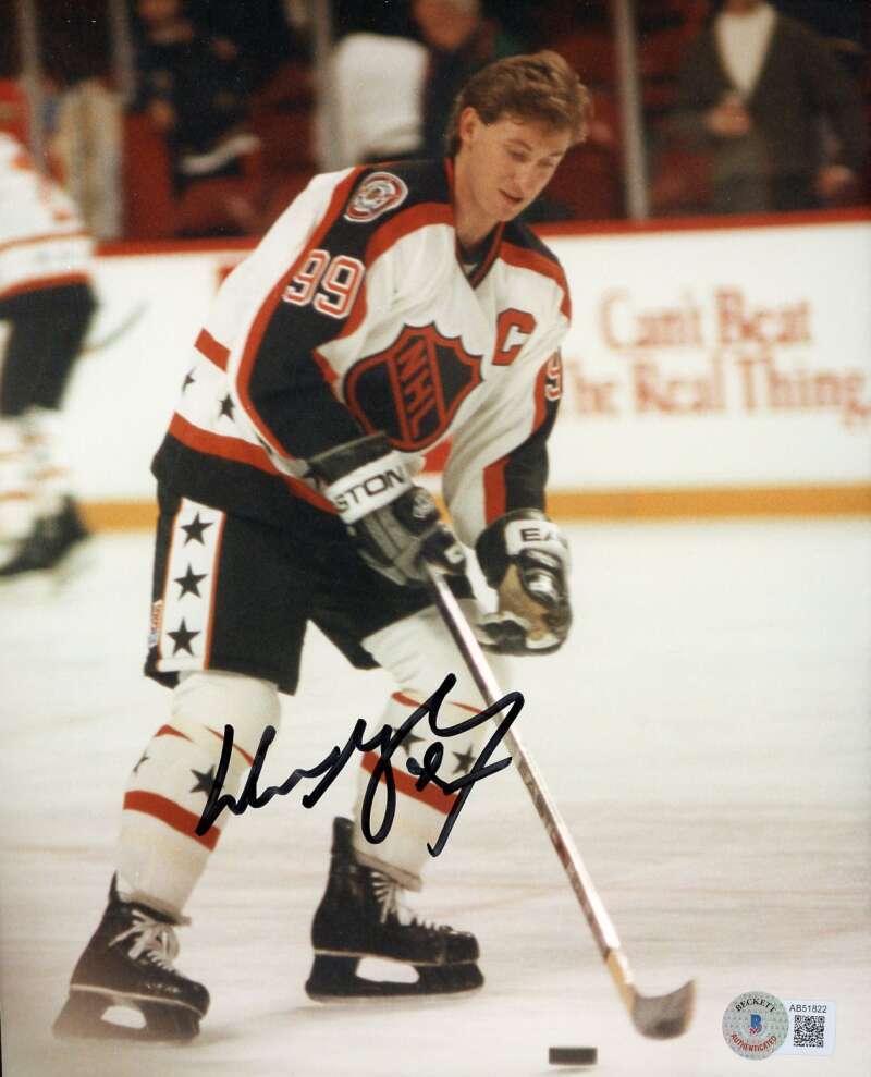 Wayne Gretzky Gem Mint 10 Beckett BAS Signed 8x10 Photo Autographed