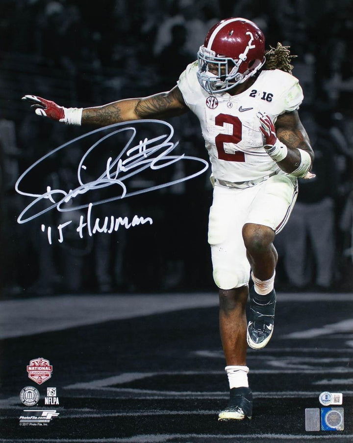 Derrick Henry Signed 16x20 Alabama Spotlight Photo 15 Heisman BAS