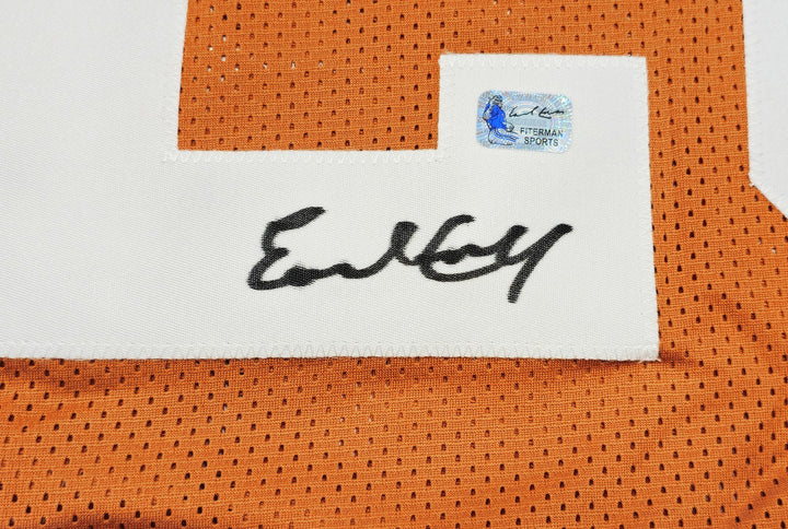 Texas Longhorns Earl Campbell Autographed Signed Orange Jersey JSA
