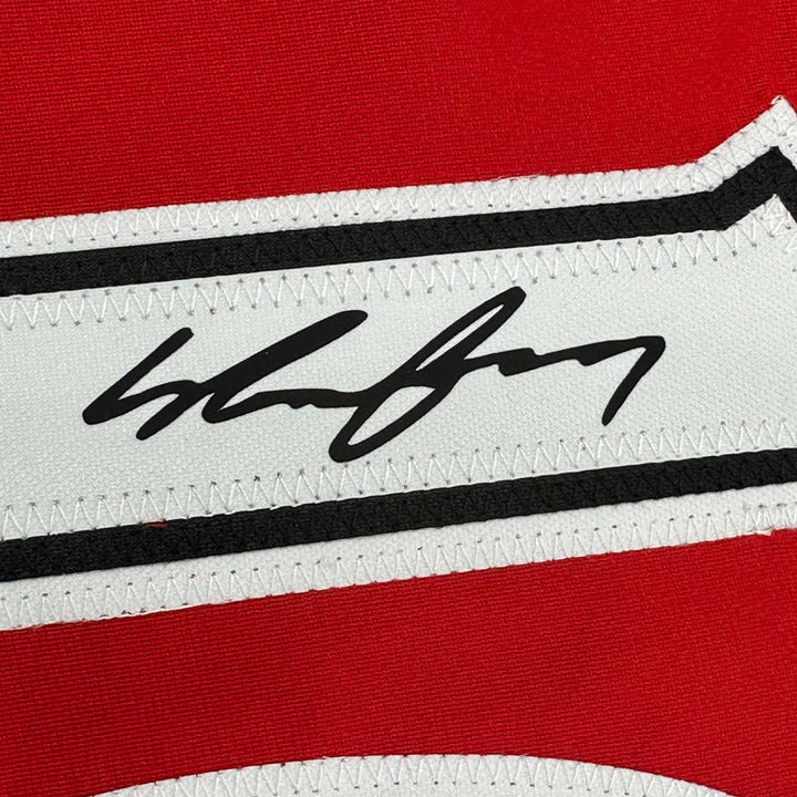 Facsimile Autographed Wayne Rooney Manchester United Red Reprint Jersey Men's XL