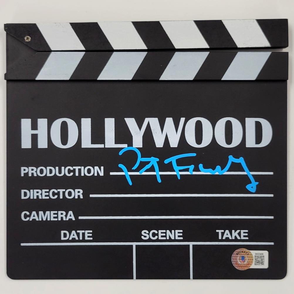 Peter Farrelly signed Clap Board Clapper autograph Dumb and Dumber ~ BAS Beckett
