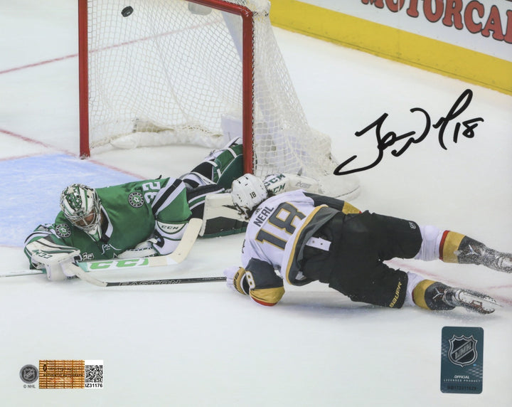 James Neal Autographed 8x10 Photo Vegas Golden Knights IGM COA Signed 1st Game