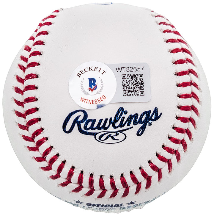 Andre Dawson Auto Signed MLB Baseball Montreal Expos "1987 NL MVP" Beckett