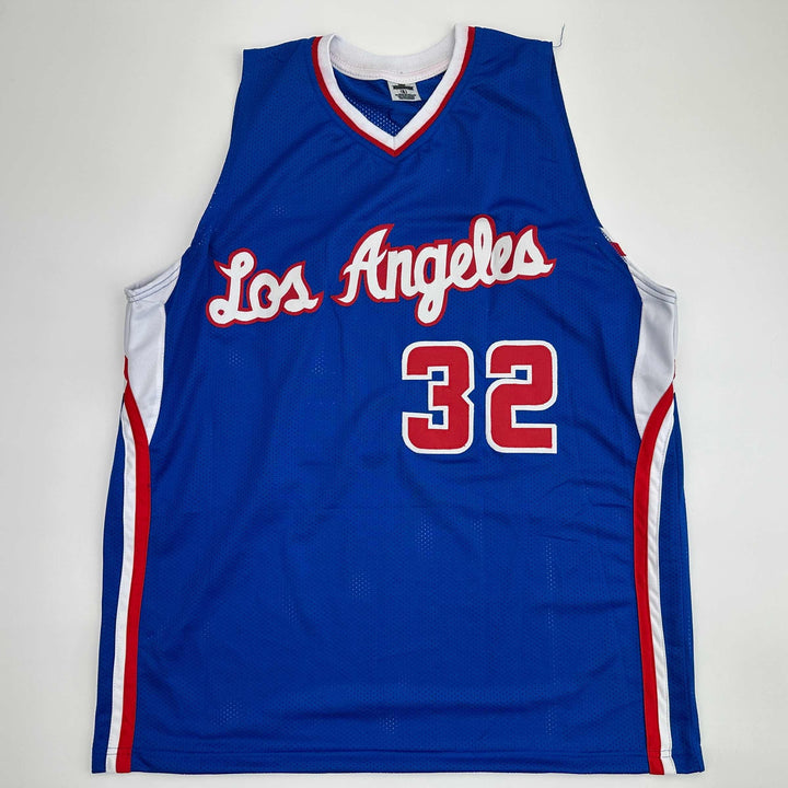 Facsimile Autographed Blake Griffin Los Angeles LA Blue Reprint Jersey Men's XL