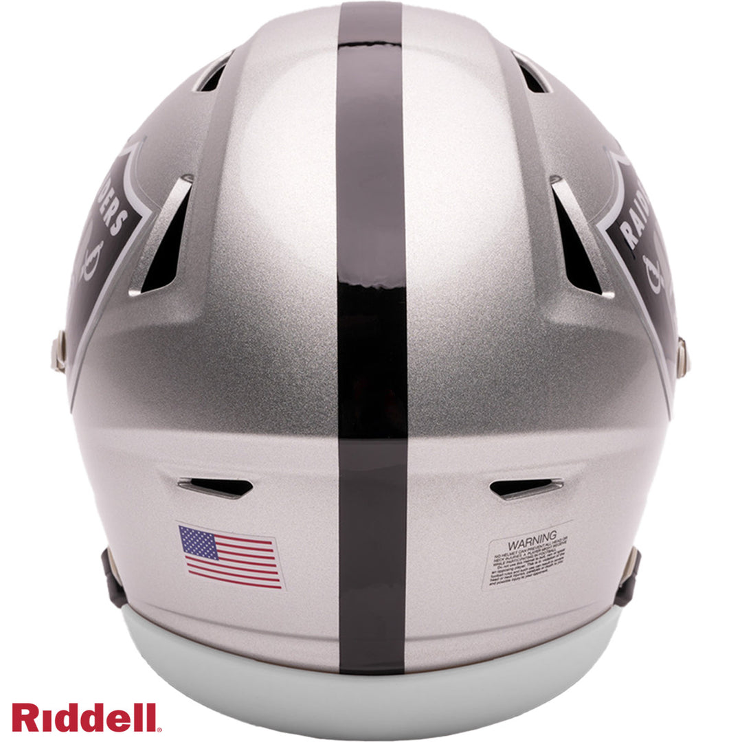 Las Vegas Raiders Riddell Mid-Size Midi Helmet New In Box 58232