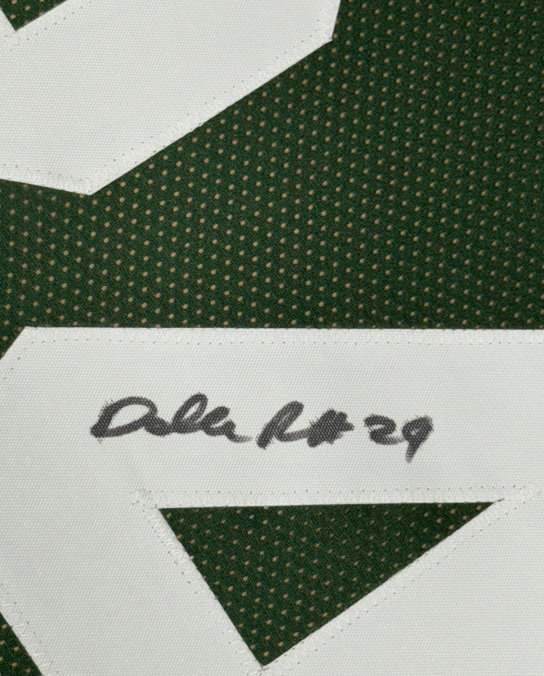 Framed Signed Darrelle Revis 35x39 New York Green Jersey Beckett COA