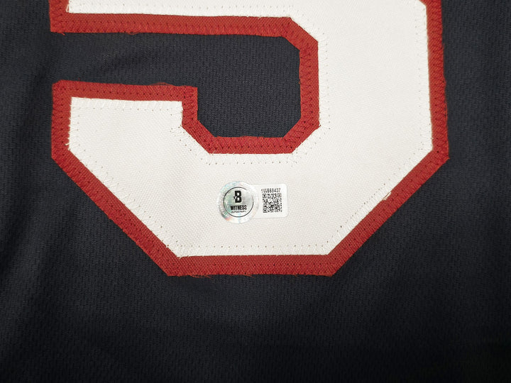 Minnesota Twins Byron Buxton Signed Blue Jersey Beckett Witness