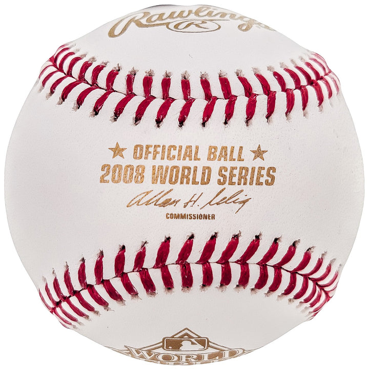 Ryan Howard Autographed Signed WS 2008 Baseball Philadelphia Phillies Beckett