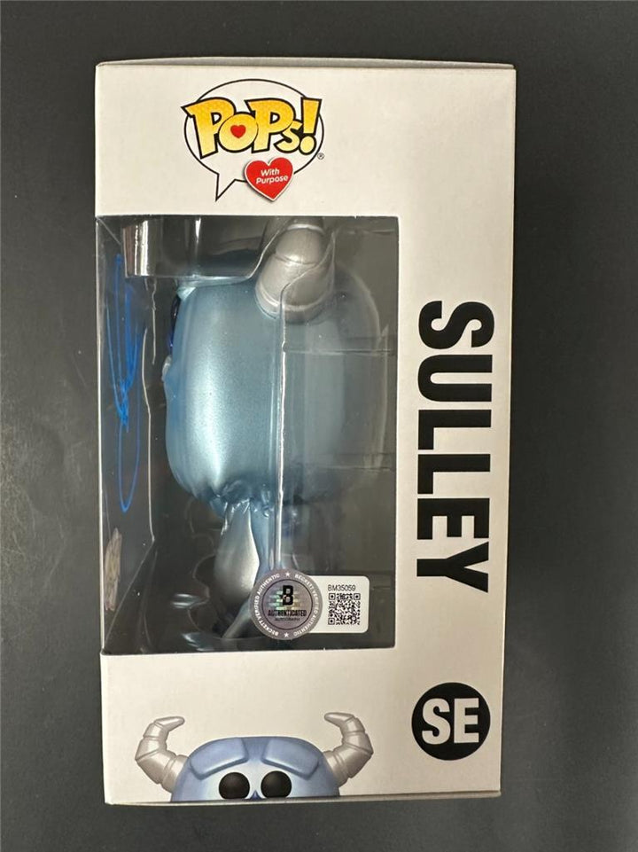 John Goodman signed Monsters Inc. Sulley Funko Pop! Figure autograph Beckett BAS