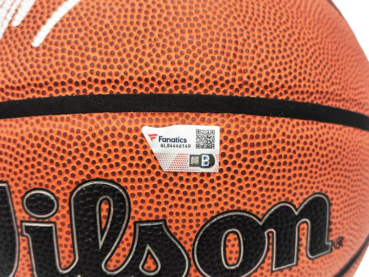 Victor Wembanyama Auto Authentic Indoor Outdoor I/O Basketball Spurs Fanatics