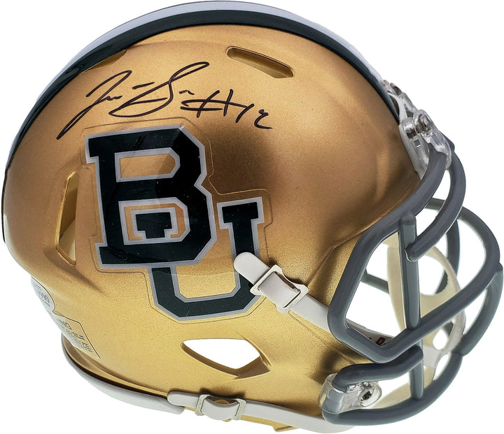 Josh Gordon Autographed Signed Baylor Bears Gold Speed Mini Helmet Beckett
