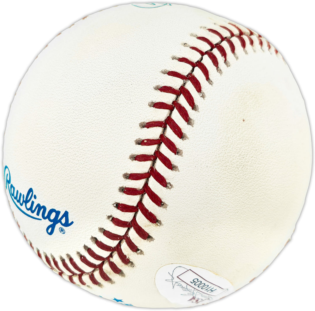 Chuck Thompson Signed AL Baseball Orioles Announcer "HOF 93" JSA #H10005