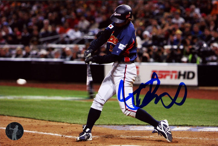 Ichiro Suzuki Signed 4x6 Photo Japan WBC IS Holo