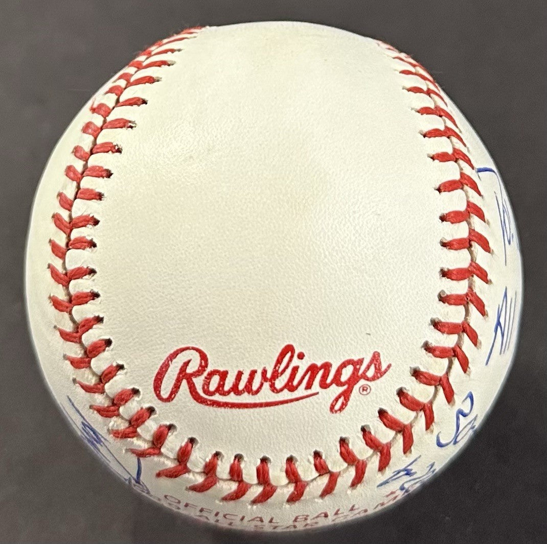 Darryl Strawberry Signed 1989 All Star ASG Baseball Mets To Danny 30-30 Auto COA