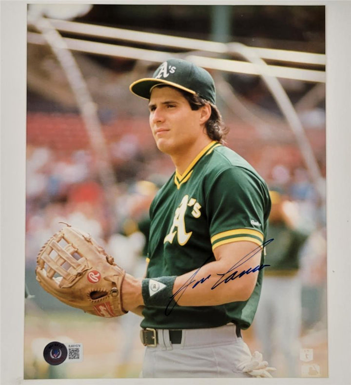 Jose Canseco signed Oakland A's 8x10 Photo autograph ~ BAS Beckett