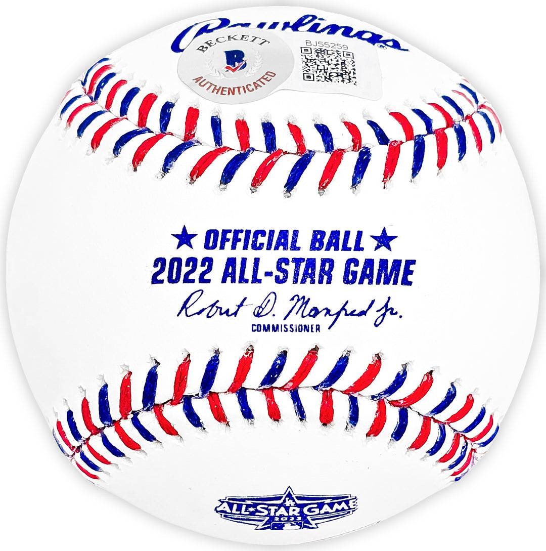 Julio Rodriguez Auto 2022 All Star Game MLB Baseball Mariners 44 Beckett