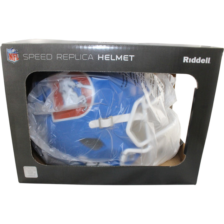 Patrick Surtain Autographed Denver Broncos F/S TB Helmet Beckett Witness 50763