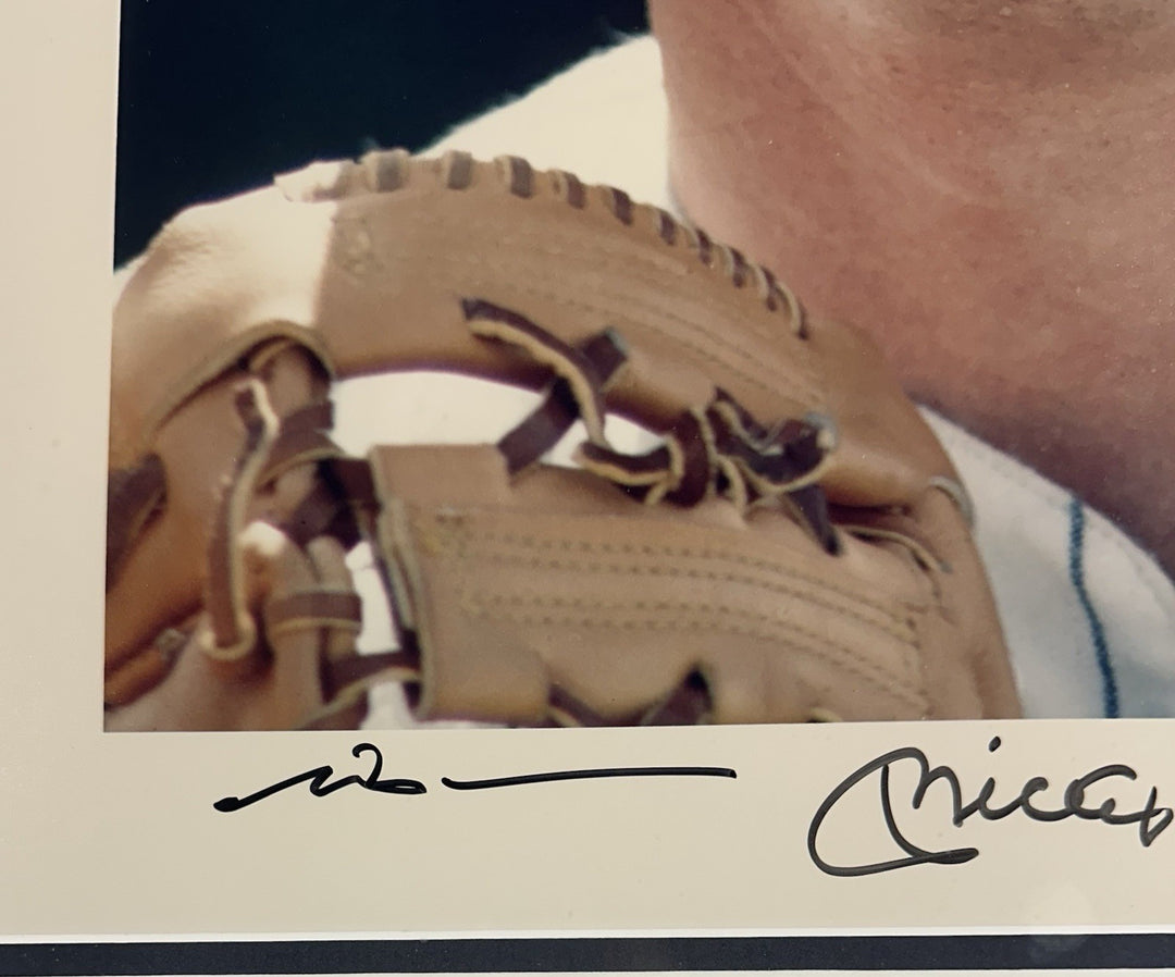 Mickey Mantle Signed 16x20 Framed Photo Yankees Neil Leifer Auto /500 UDA COA