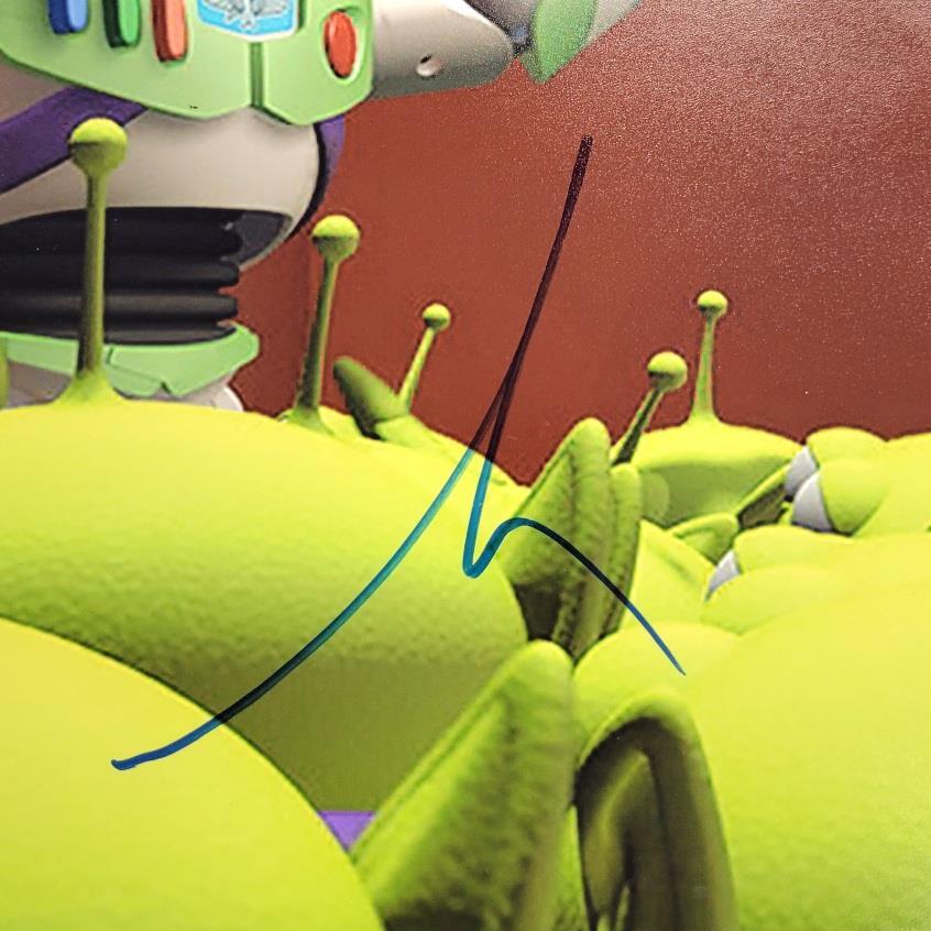 Tim Allen signed Toy Story 11x14 photo Buzz Lightyear autograph Beckett BAS Holo