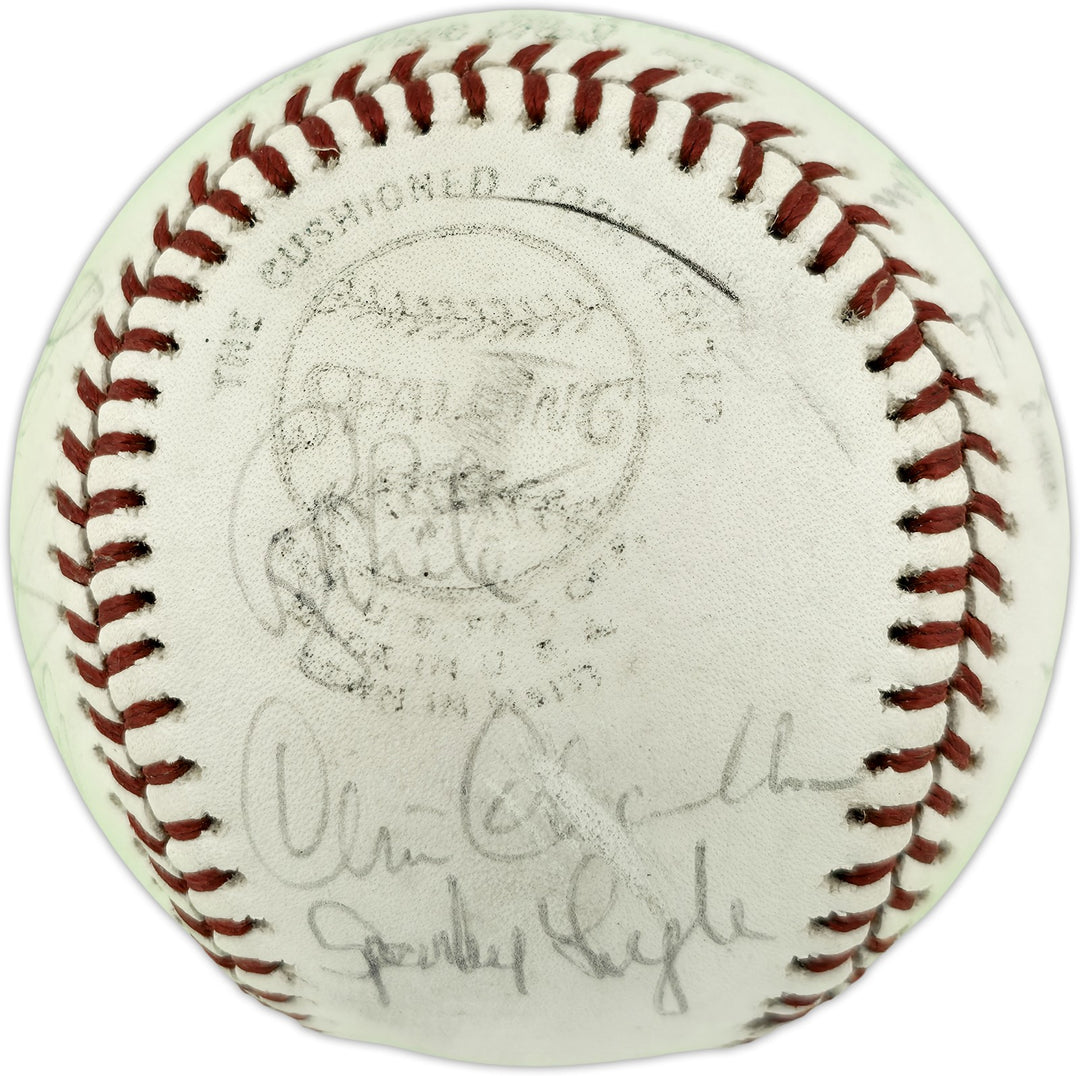 1973 Yankees Auto MacPhail AL Baseball 21 Sigs Thurman Munson Beckett #AE85549