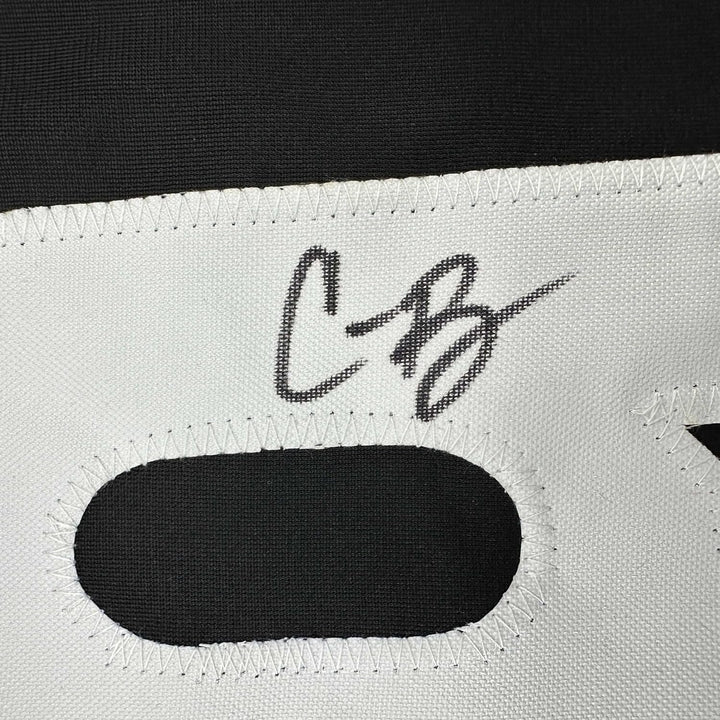 Framed Autographed/Signed Corbin Burnes 35x39 Black City Connect Jersey COA