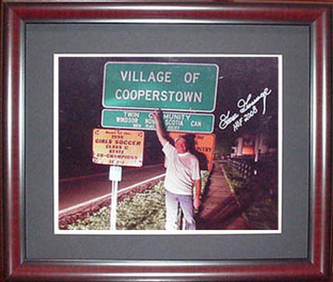 Goose Gossage Signed Inscribed hof 2008 cooperstown 11x14 Framed Photo agent coa
