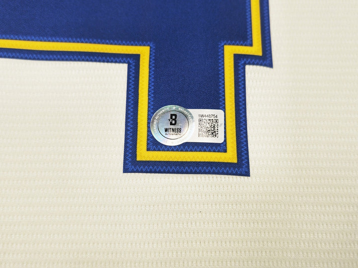 Mariners Ken Griffey Jr Auto Cream Nike 2023 AS Game Patch Jersey Size M Beckett