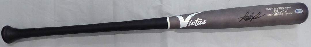 Fernando Tatis Jr. Signed Gray Victus Game Model Bat San Diego Padres Beckett
