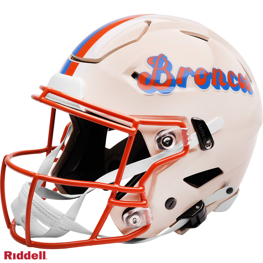 Denver Broncos Retro Riddell SpeedFlex Helmet New In Box 55395