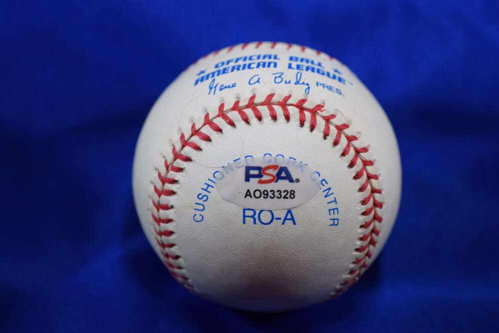 Bob Feller PSA DNA Autograph American League Signed Baseball