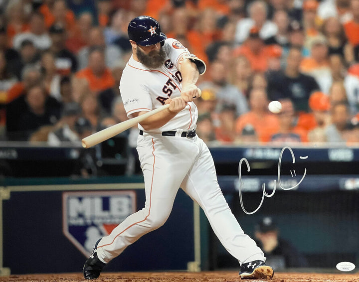 Evan Gattis signed Houston Astros 16x20 Photo #11 - JSA Sticker/COA/2017 WSC