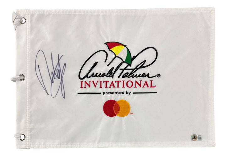 Francesco Molinari Signed Arnold Palmer Invitational Golf Flag BAS