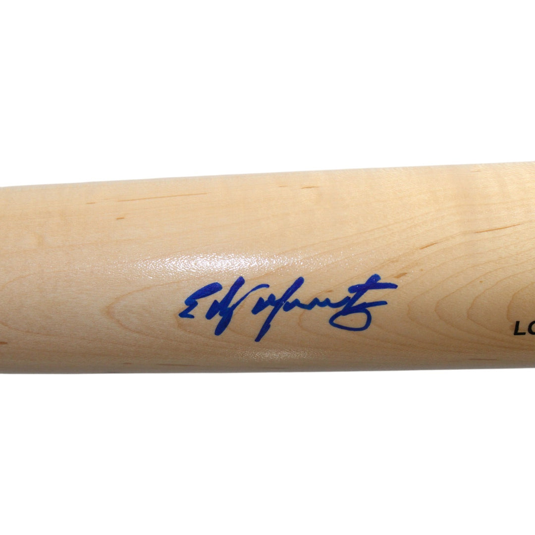 Edgar Martinez Autographed Seattle Mariners Blonde Baseball Bat Beckett 56967