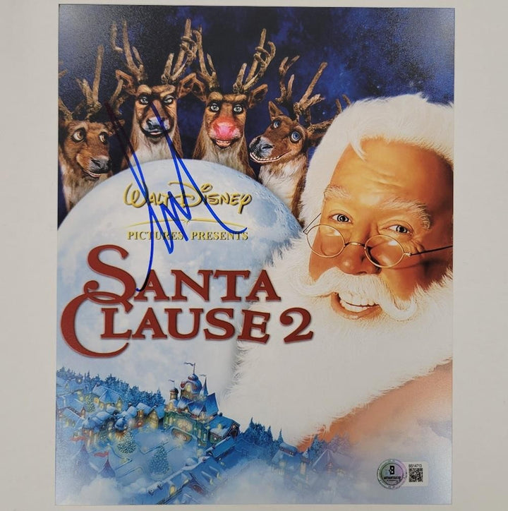 Tim Allen signed 8x10 photo Santa Clause 2 autograph ~ Beckett BAS
