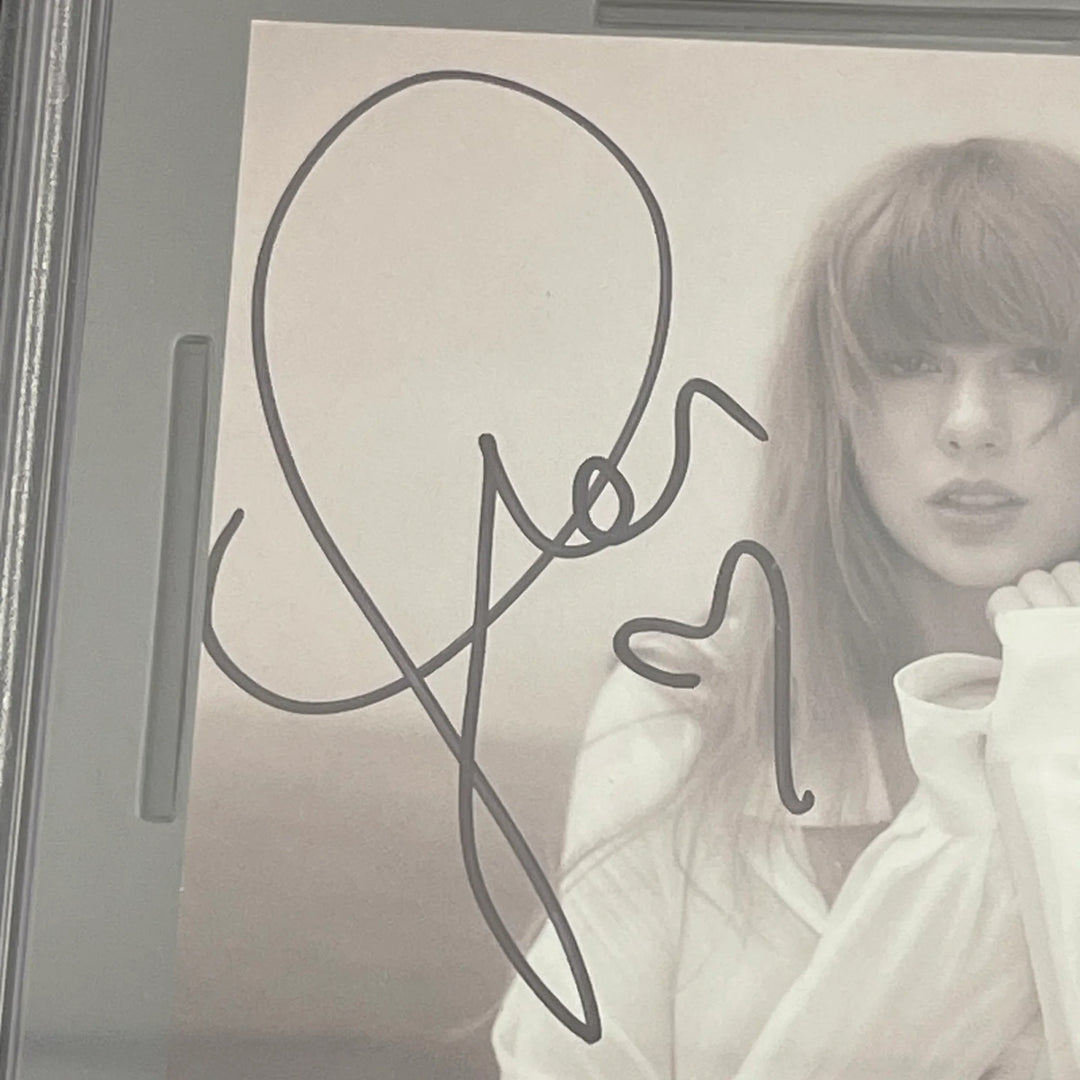 Taylor Swift Signed CD Insert PSA/DNA Autographed TTPD Album