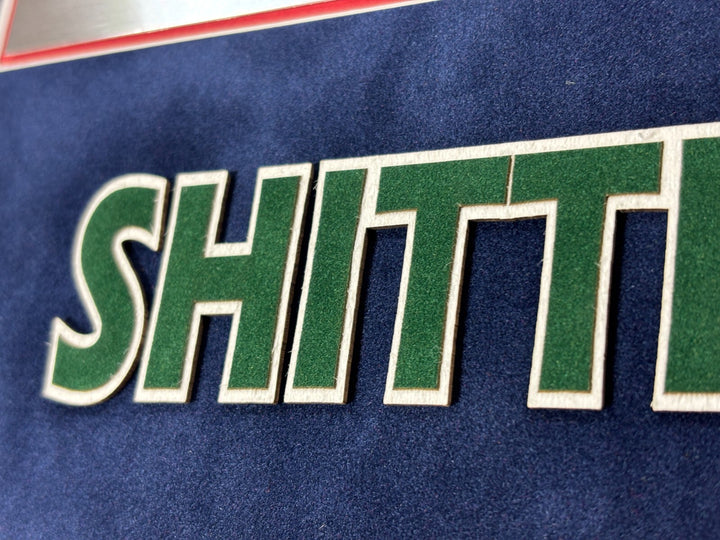 Randy Quaid Autographed Christmas Vacation Shitters Full Hose Framed JSA Photo