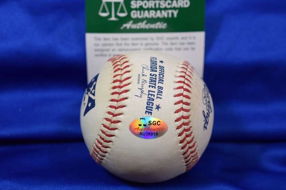 Noah Syndergaard SGC Coa Autograph Major League Signed Baseball